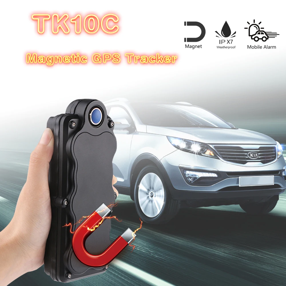 GPS трекер TK10C Супер магнитный Встроенный 4G автоматический GPS/GSM/Wi Fi позиционный