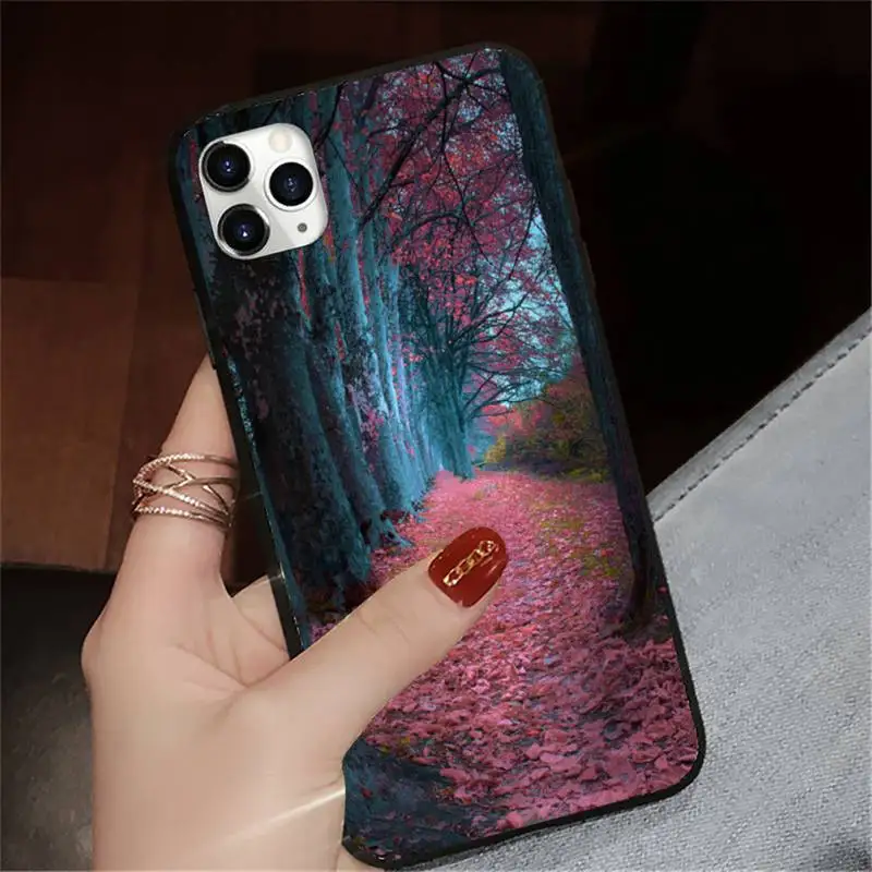 

Cherry blossoms Japanese style anime Phone Case for iPhone 11 12 mini pro XS MAX 8 7 6 6S Plus X 5S SE 2020 XR