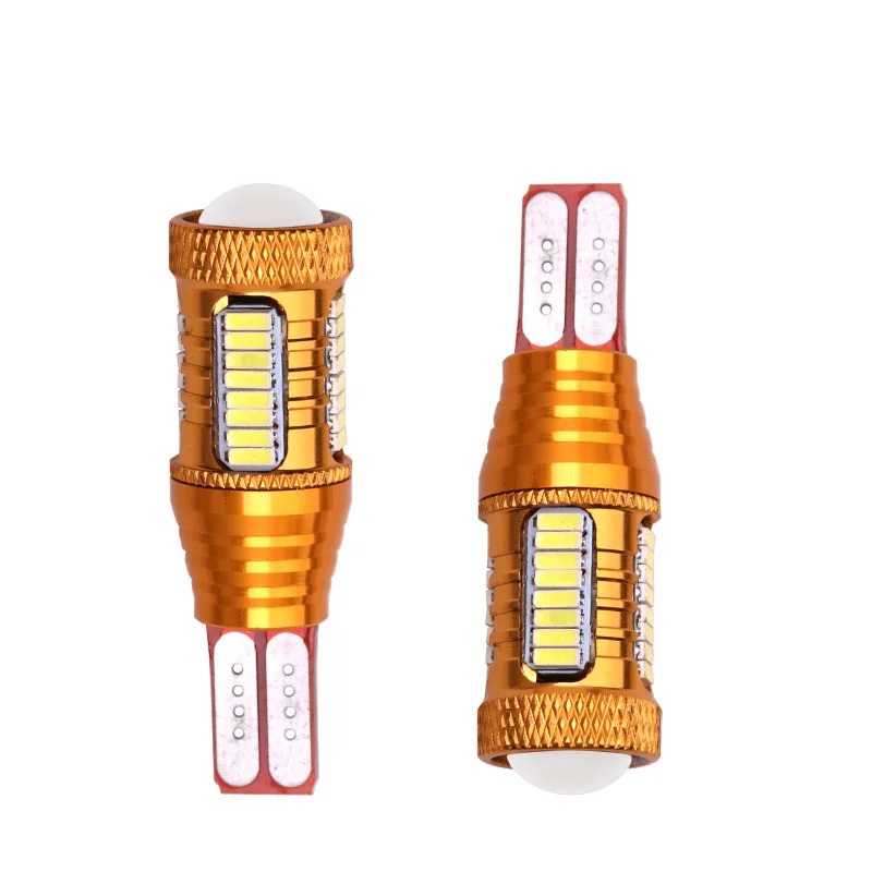 Автомобильный светодиодный фонарь заднего хода W16W T15 4014 32smd + cree 1smd 12 В|Сигнальная