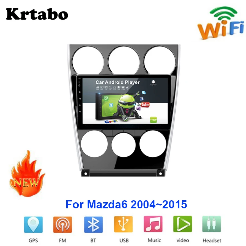 Автомобильный Радио Android мультимедийный плеер для мазда6 2004 ~ 2015 автомобильный