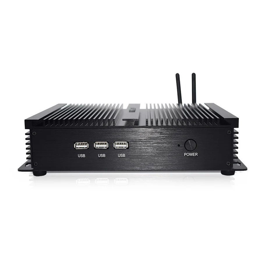 HYSTOU промышленный компьютер Core i5 7020U 7200U Мини ПК windows 10 linux настольный с i7 4500U Celeron 1007U