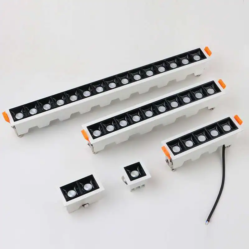 Утопленная решетка LukLoy точечный светильник для дома гостиной тонкий большого