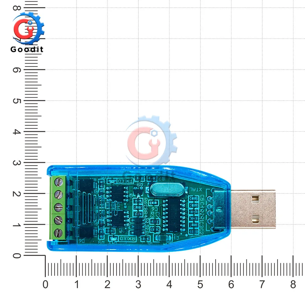 Промышленный преобразователь USB в RS485/422 CH340 RS485 с защитой от обновления |