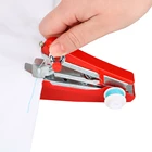 Компактная швейная машина ручной работы для домашнего путешествия, креативная портативная мини-швейная машина, простые швейные инструменты