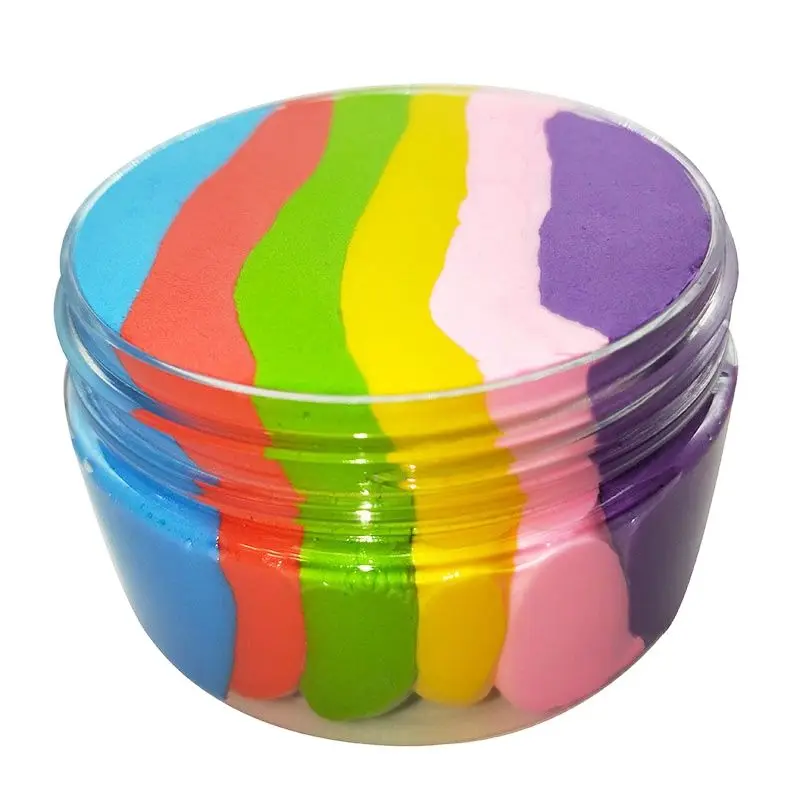 Цветной хлопок грязь клейкое вещество мокроты Пластилин сделай сам штамповки