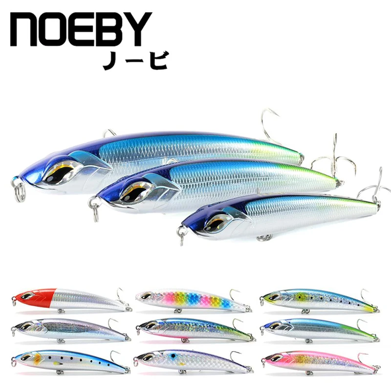 NOEBY 2020 новый стиль 115/150/185 мм скругленная проволока карандаш для ловли тунца GT