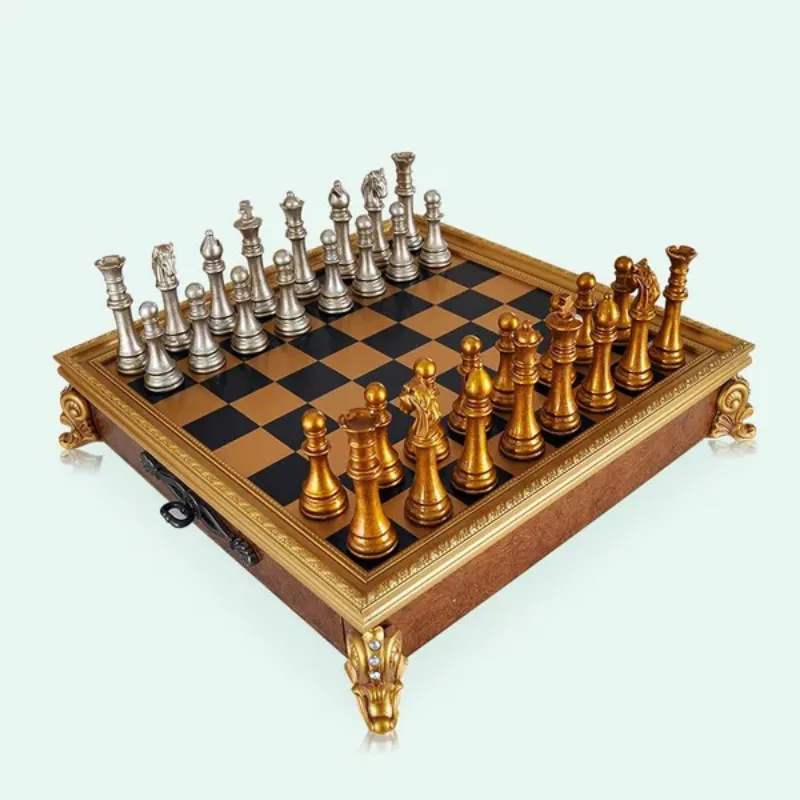 Творческие шахматы набор украшение босс офисный стол поверхность панель мебель
