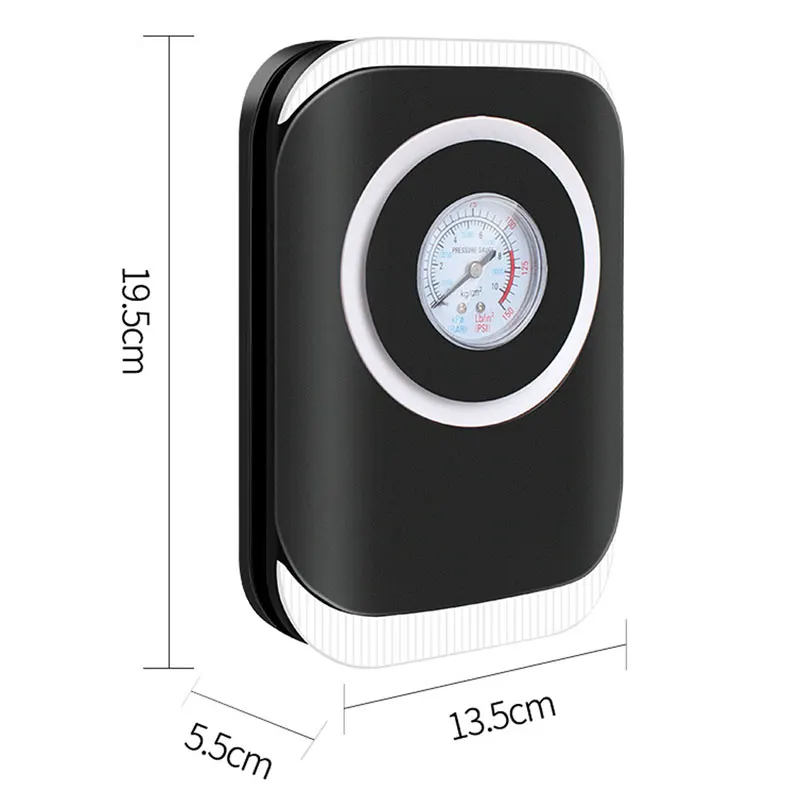 Цифровой накачиватель шин DC 12 вольт автомобильный портативный воздушный