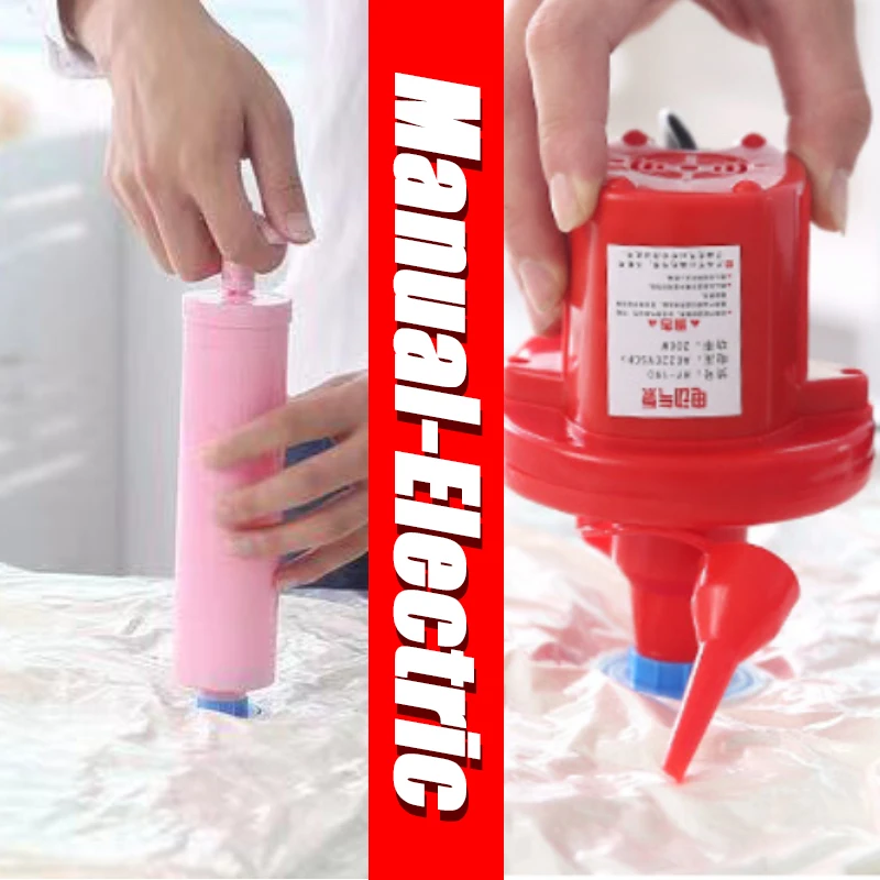 Вакуумные компрессионные мешки 2021 5 шт. увеличивающие объём для хранения одежды и