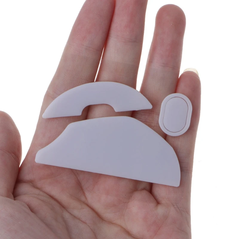 

2Sets Tiger Gaming Mouse Feet Sticker Mouse Glides Curve Edge Replacement Mouse Feet For Cooler Master MM720 Mouse
