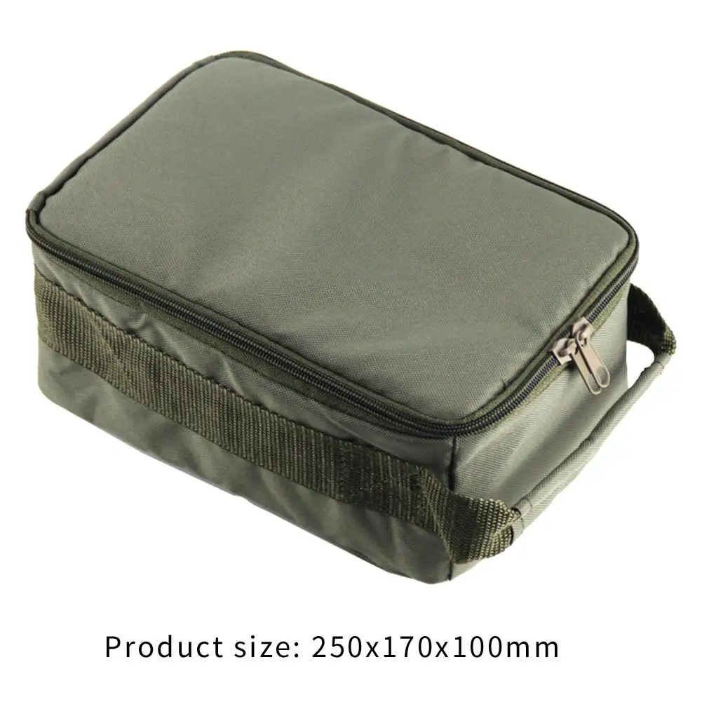 1 Pcs Fishing Bag Portable Multiple Compartments Line Reel Lure Hook Storage Handbag Polyester Bags | Спорт и развлечения