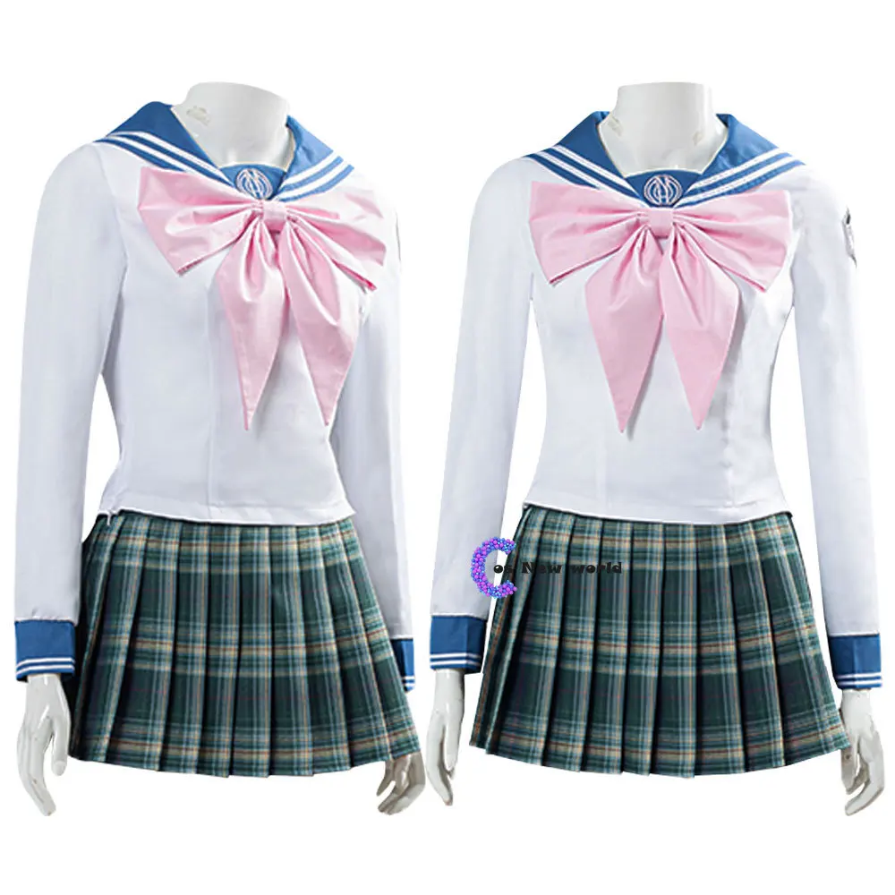 Женский костюм для косплея Maizono Sayaka Cos JK из аниме данганронпа2| |