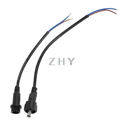 Светодиодный водонепроницаемый разъем 5 5x2 1 мм M/F|Соединители| |