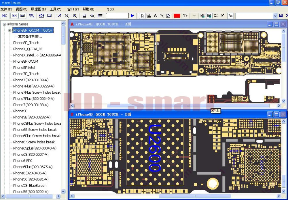 Новая схема ZXW Team 3.3.0.9 цифровая авторизация Zillion X рабочая для iPhone iPad Samsung