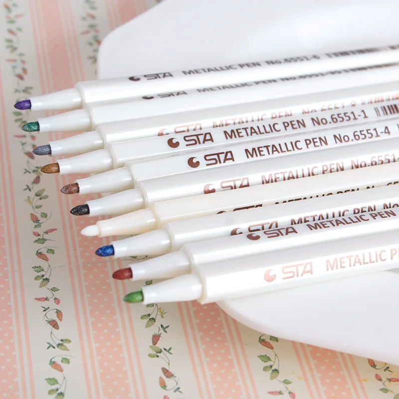 5 шт./лот Futurecolor ручка кисть для письма набор цветных маркеров каллиграфии