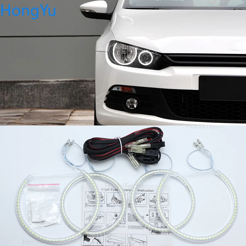 Для Volkswagen VW Scirocco 2008 2013 без проектора супер яркий белый цвет SMD комплект