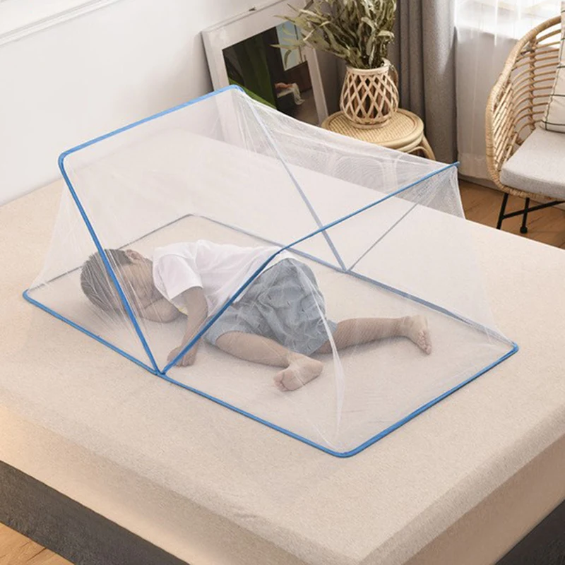 

Children Baby Mosquito Net for Bed Portable Foldable Newborn Travel Tent Free Installation Summer Mosquito King Universal Tool