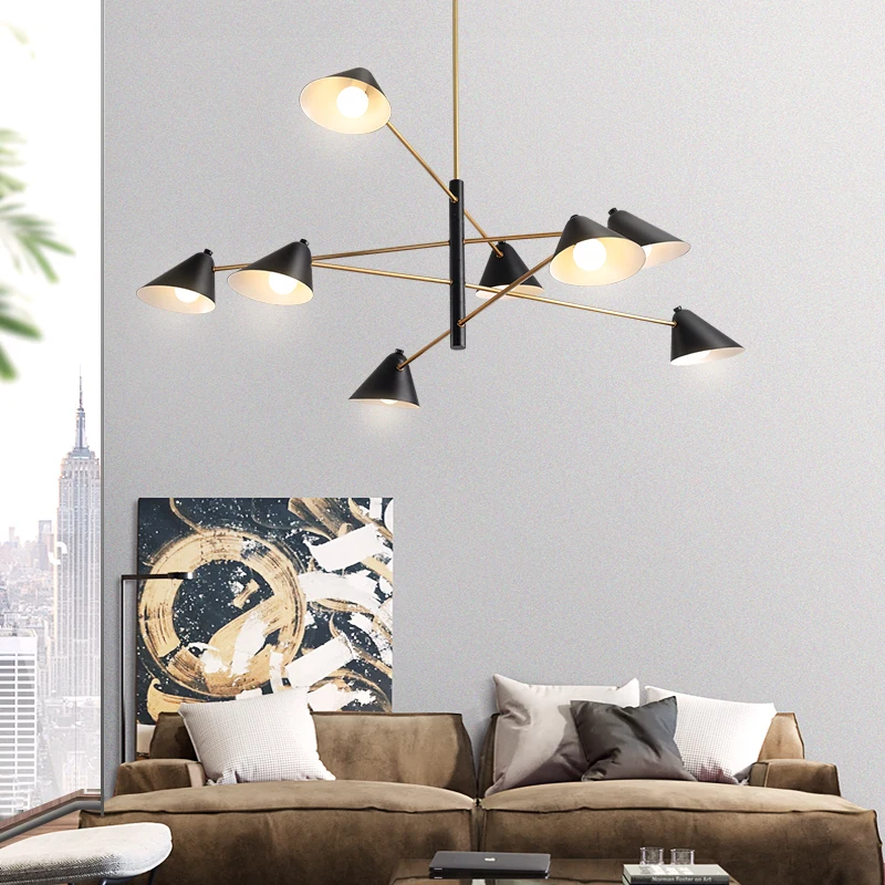 LED Modern Ceiling Chandelier E14 Restaurant Kitchen Industr