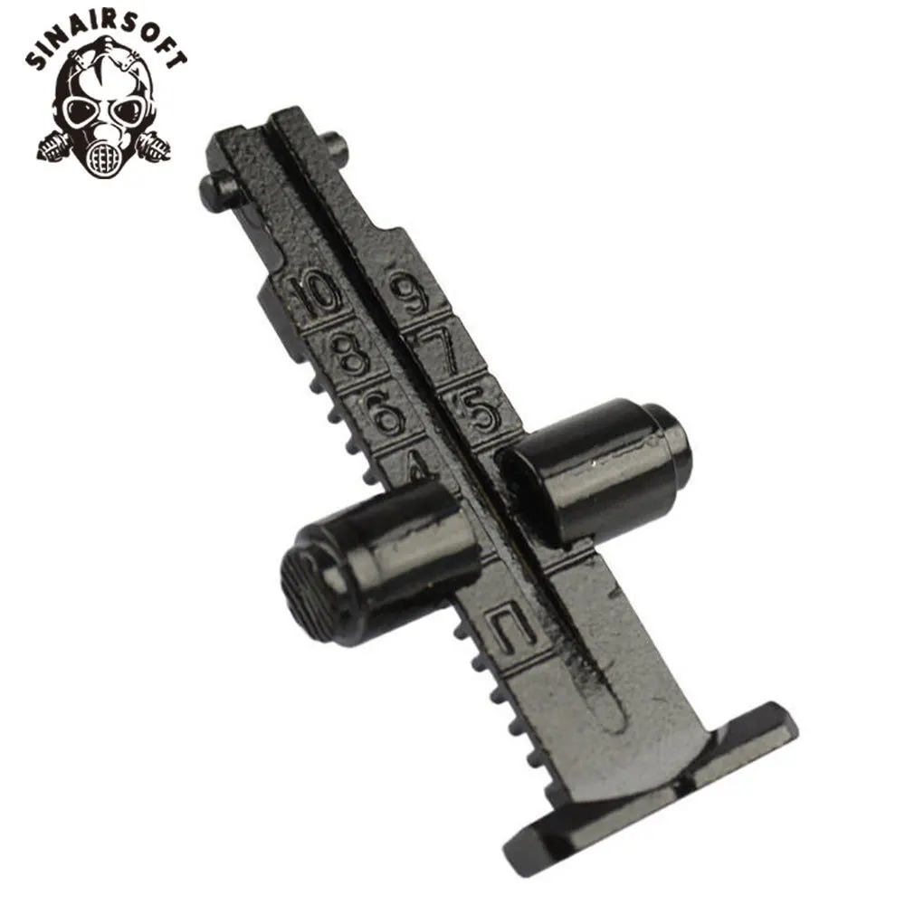 

Тактический Регулируемый металлический задний прицел 1000 м для пистолета, пейнтбола, охоты, аксессуары AK47 AK74 серии AK