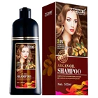 ZtaZaki 2 шт.лот натуральное аргановое масло для окрашивания волос долговечный шампунь для быстрой краски волос для покрытия шампуня для серых волос