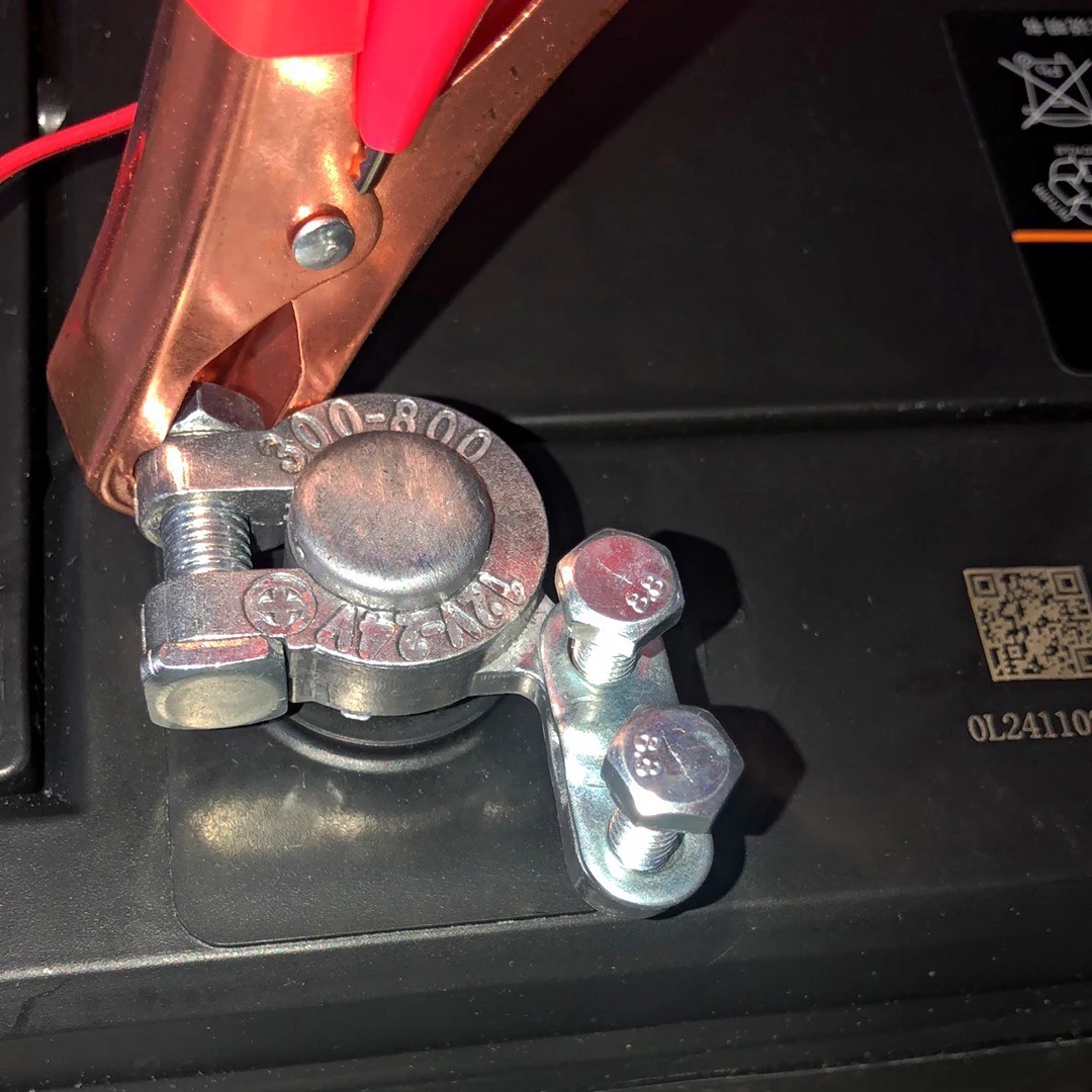 Клемма автомобильной аккумуляторной батареи 12 В 24 зажим для провода с быстрой