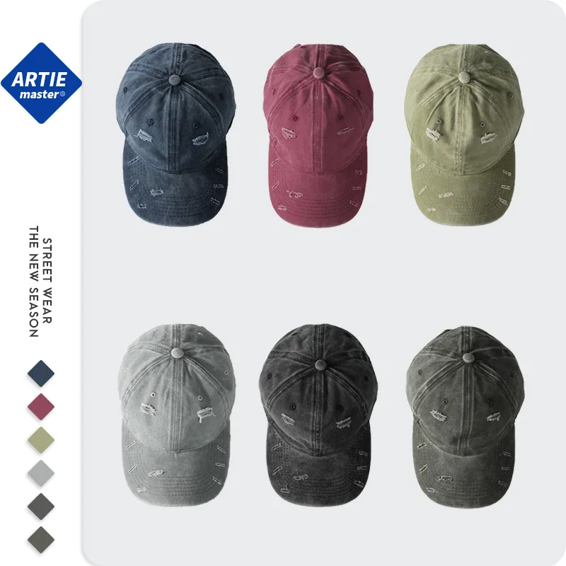 Ретро регулируемая бейсболка на липучке унисекс в стиле хип-хоп | Аксессуары для