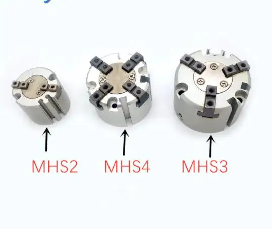 

Пневматический захват SMC MHS2/MHS3/MHS4 Series 2/3/4, сменный вращающийся цилиндр двойного действия 16D/20D/25D/32D/40D/50D