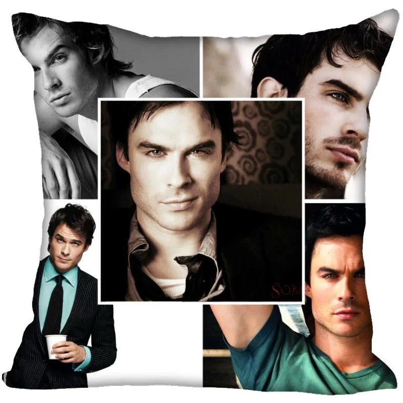 Чехол Подушка Ian Somerhalder домашняя невидимая Декоративная на молнии чехол s 40x40 45x45