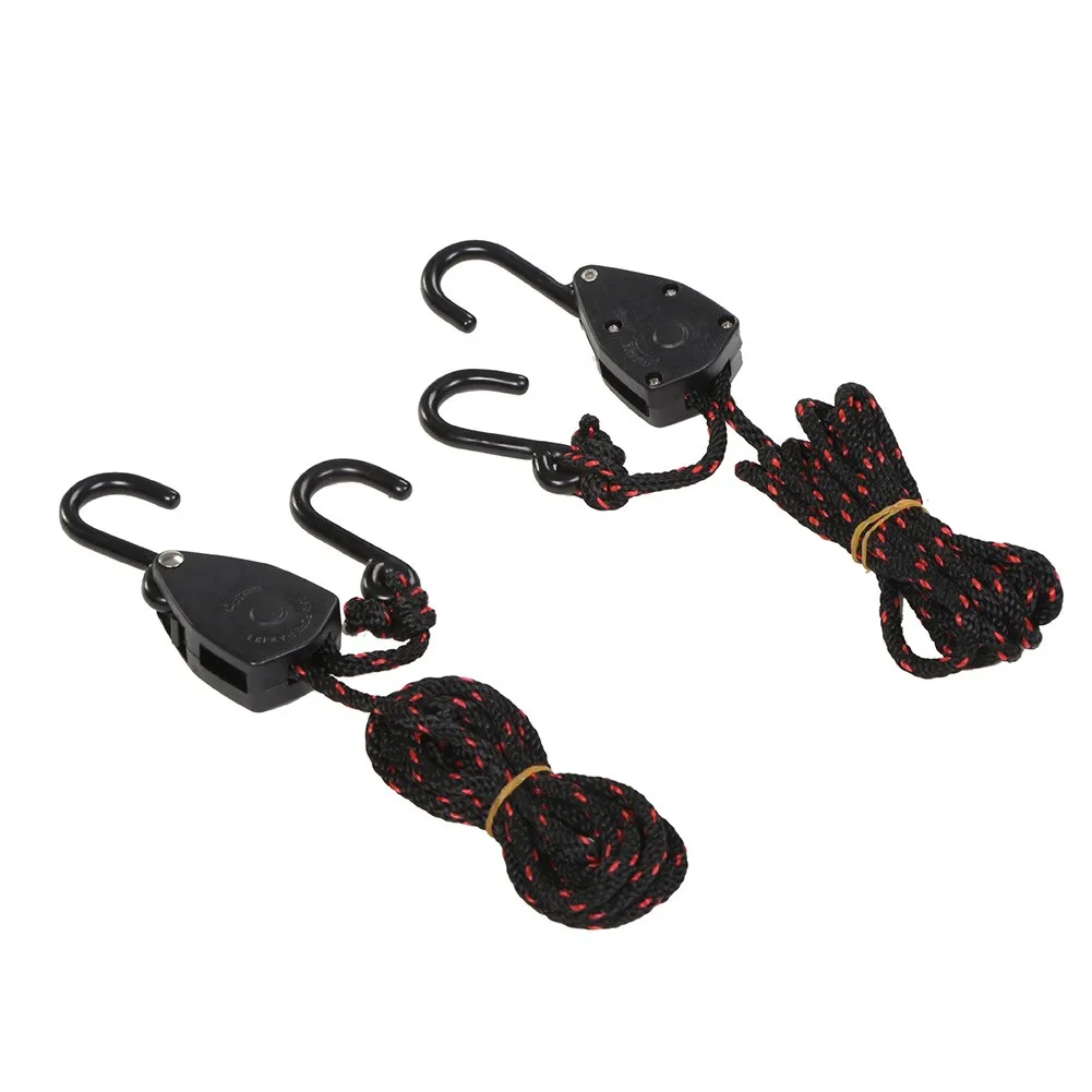

1/8 Canoe Tie Down Strap Accessory Canoeing Device Kayaking Tightening