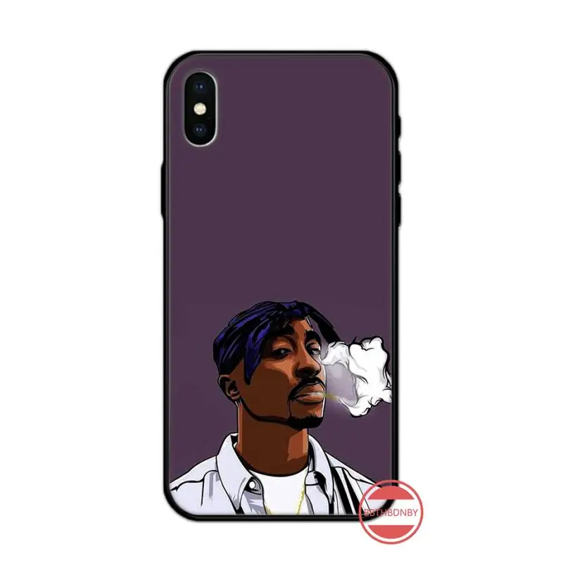 

2pac Tupac singer high quality luxury Phone Case shell for iPhone 11 12 pro XS MAX 8 7 6 6S Plus X 5S SE 2020 XR
