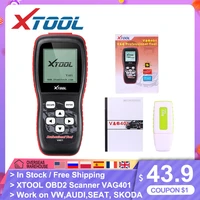 xtool vag401 obd2 auto scanner diagnostic tool for audivwseatskoda dedicated airbag reset abs code reader for vag free update