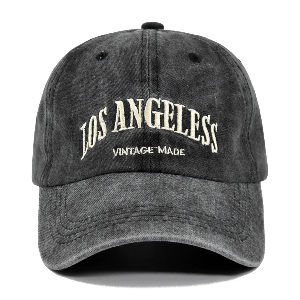 

Los Angeles Embroidered Baseball Cap Los Angeles Embroidered Baseball Cap letter embroidered cap duck tongue cap