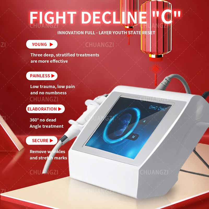2022 New RF Fractional Micro-Needle Beauty Machine Anti-Acne Skin Lifting -Wrinkle Spa EquiPment