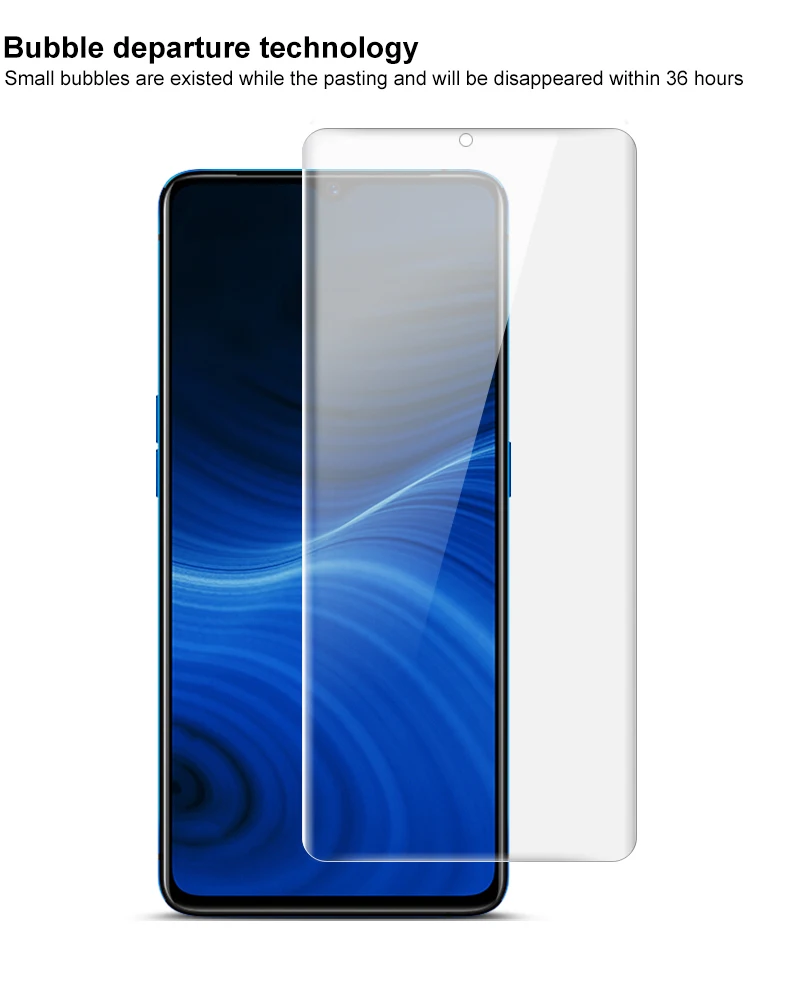 Для OPPO Realme X2 Pro защитная пленка IMAK Hydrogel III Передняя и задняя 0,15 мм пленка из мягкого ТПУ для OPPO Realme X2 Pro не стеклянная