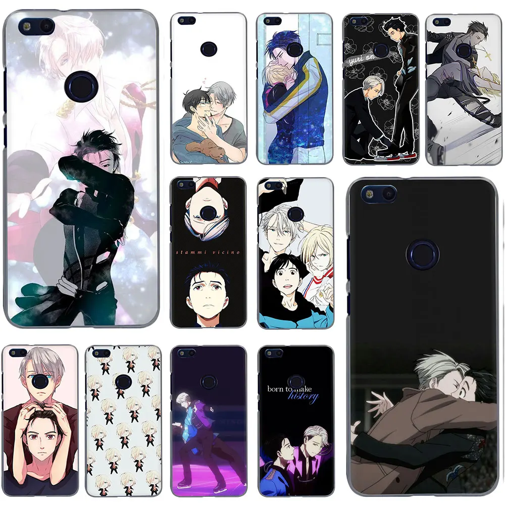 Жесткий чехол для телефона Yuri On Ice Anime Huawei Honor 6A 8A 6C 7C 8C 7X 8X 9X 8 9 Note 10 Lite Play View 20 Pro