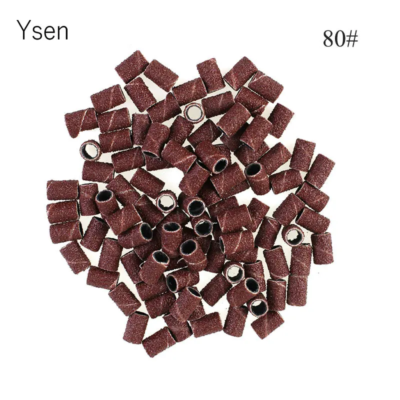 100 шт. шлифовальные ленты для ногтей электрическая дрель биты аксессуары