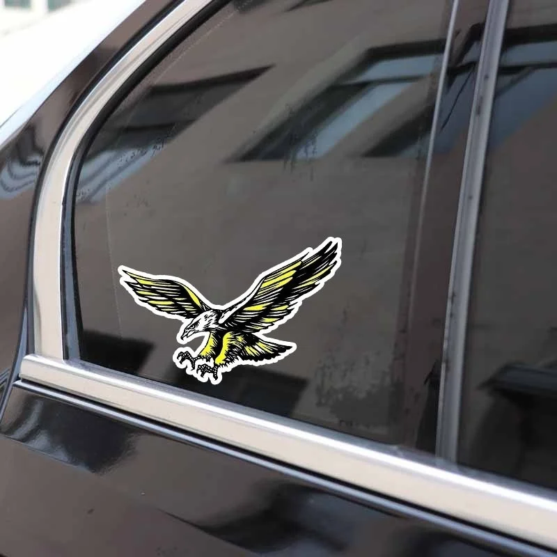 

Car-Sticker Automobiles Motorcycles Window Bumper Laptop Vinyl Decal PVC Decorative Goods 15cmx11cm Flying eagle