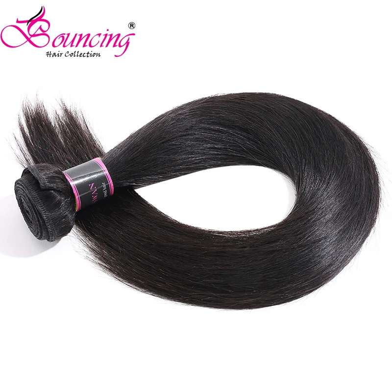 Прыгающие бразильские волосы Человеческие волосы remy с низким коэффициентом прямые волосы натуральный цвет волнистые пряди для черных женщин