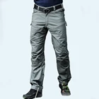 Брюки-карго мужские тактические, армейские штаны в стиле милитари, с несколькими карманами, для активного отдыха и походов