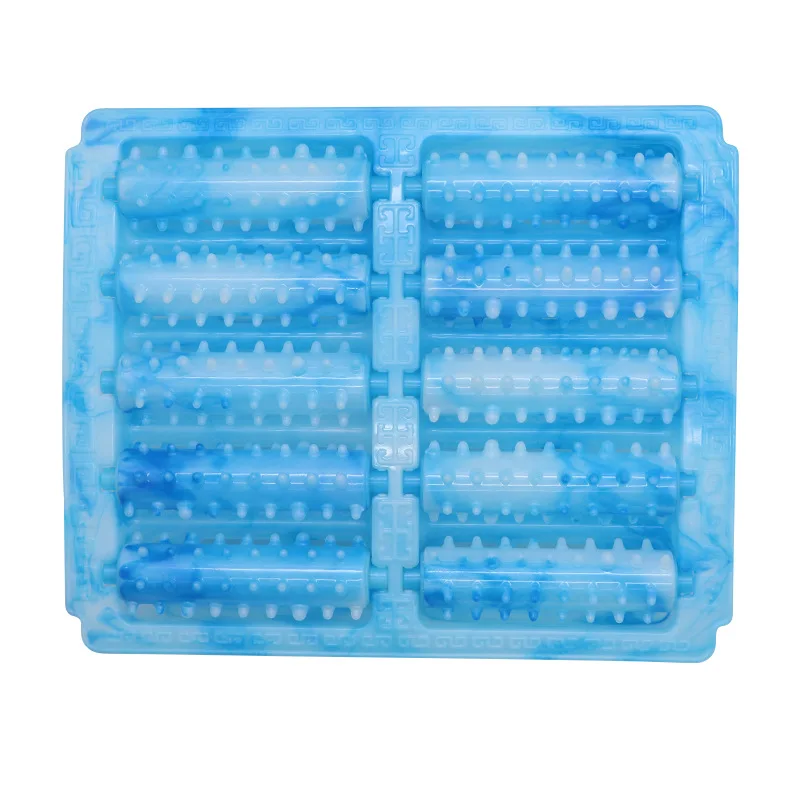 

Reflexology Foot Massager Anti-slip Five Rows Roller Contacts Portable Healthy Equipment