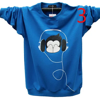

Long-sleeved T-shirt male 2019 autumn new round neck cotton bottoming shirt youth