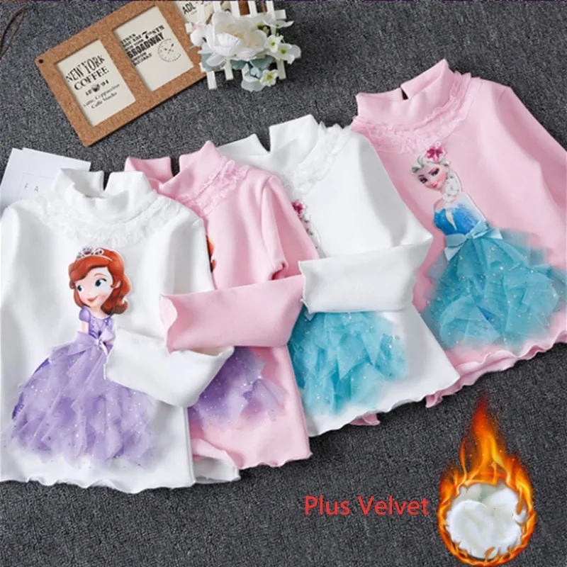 New Summer Girls Clothes Sets Cartoon Childen Cotton Tees Lace Princess T Shirt + Long Pants Leggings 3D Kids Clothing|Комплекты