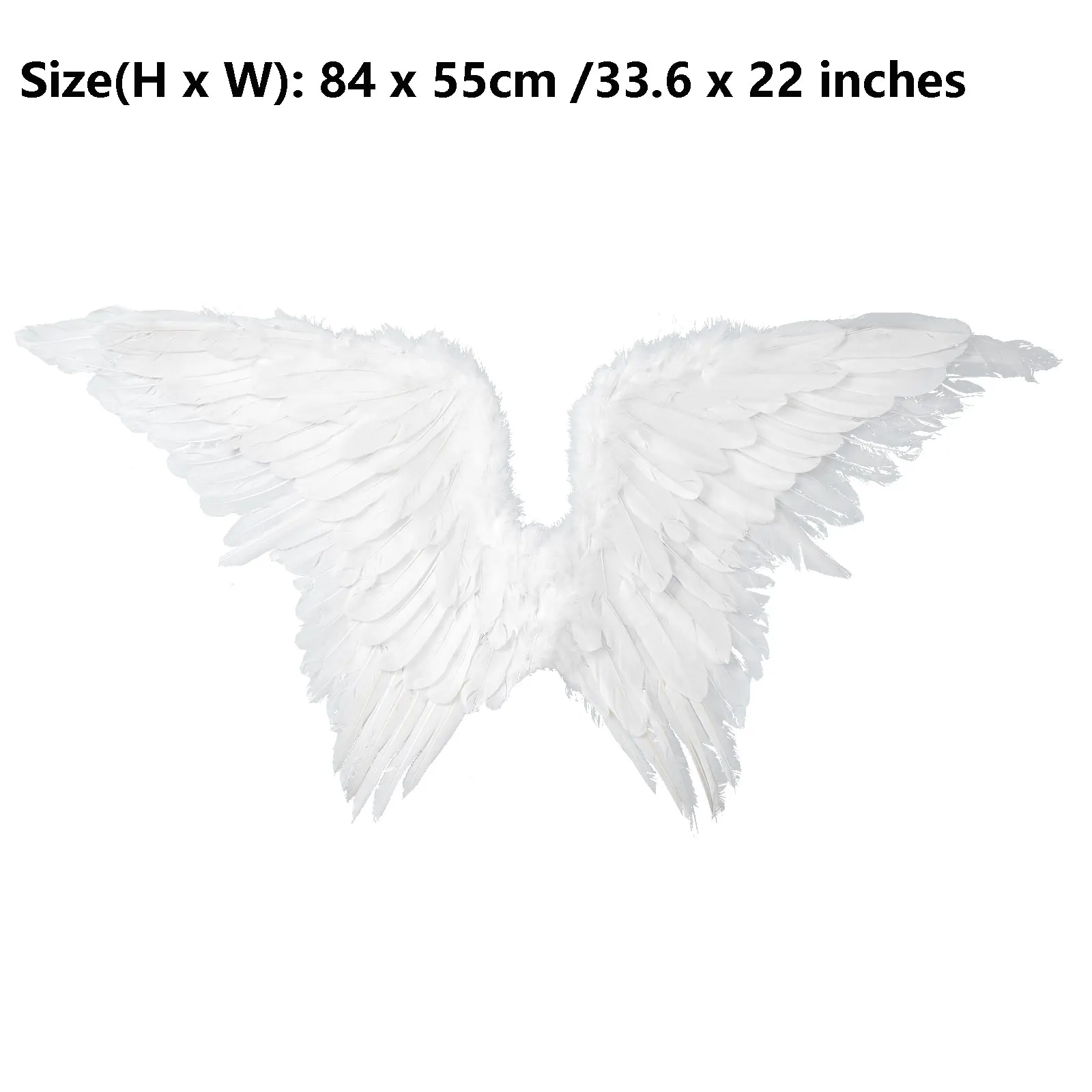 

Children Wedding Party Cosplay Angel Wings Fancy Dress Up White Fairy Feather Angel Wing Costume Cute Props for Kids Boys Girls