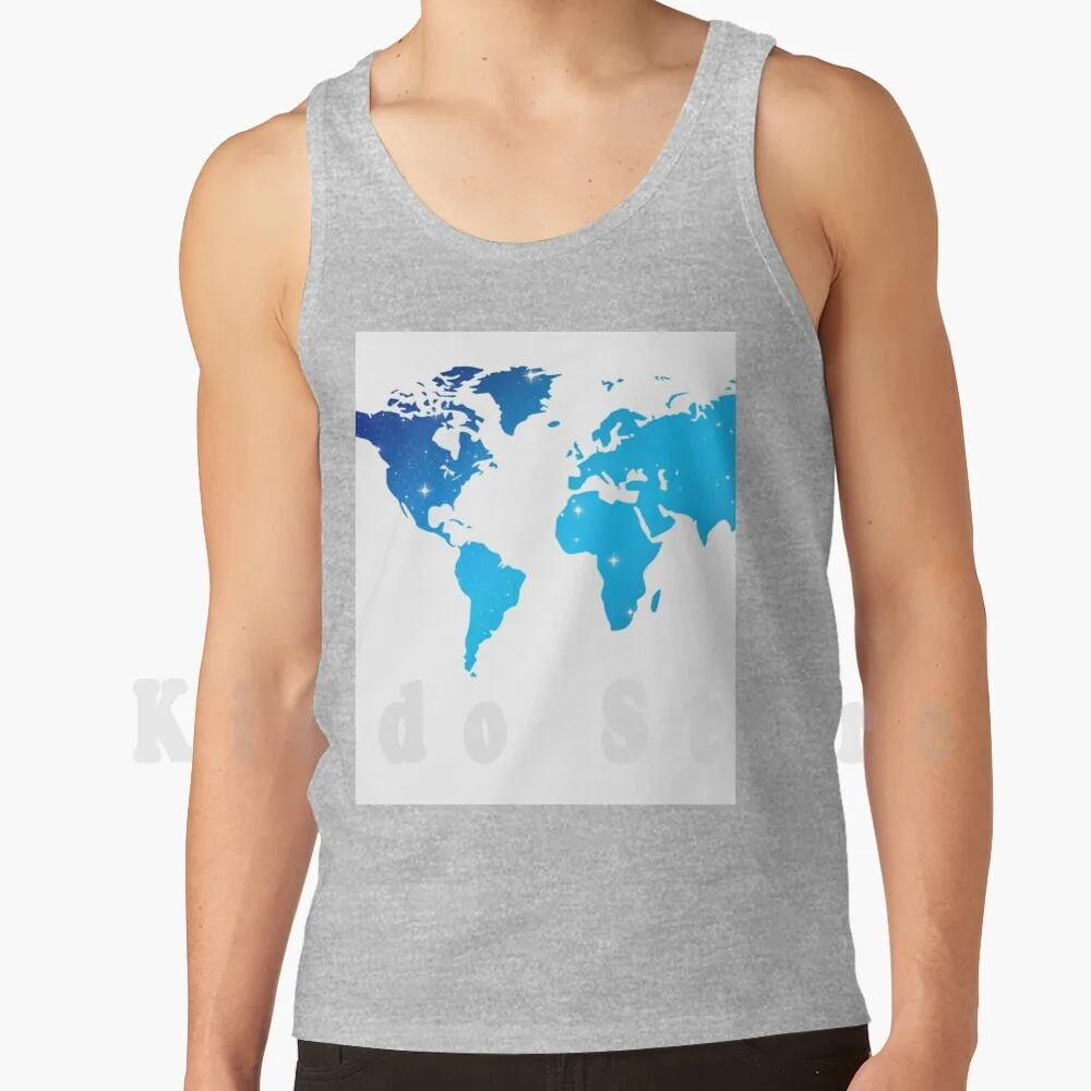 Удивительный мир галактики майки жилет 100% хлопок удивительный Галактический