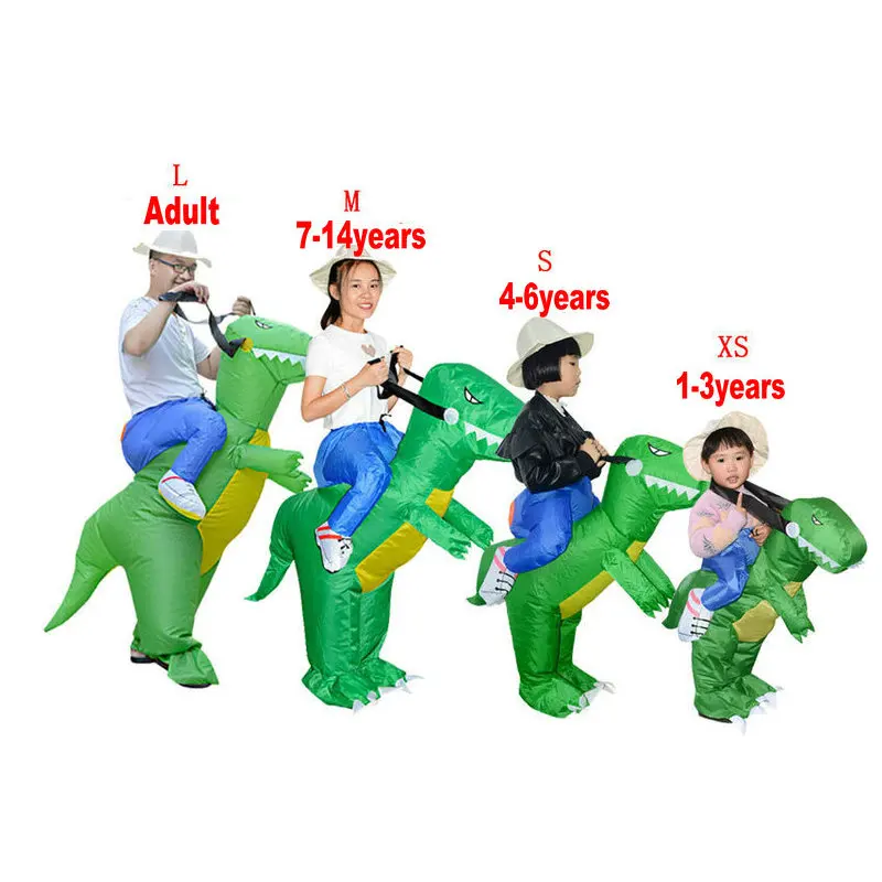 

Inflatable Dinosaur Costume New Year Dance Parent-child Sports Party Christmas Party Costume Dropshipping