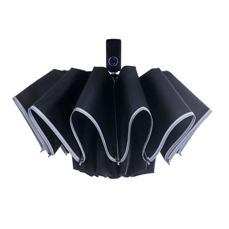 Складной полноавтоматический Зонт от дождя для женщин и мужчин Большой