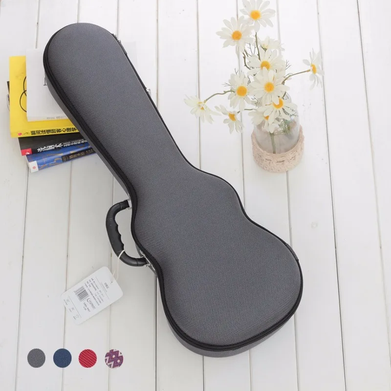 Укулеле Жесткий Чехол сумка светильник вес сопрано концертный тенор 21 23 26 дюймов