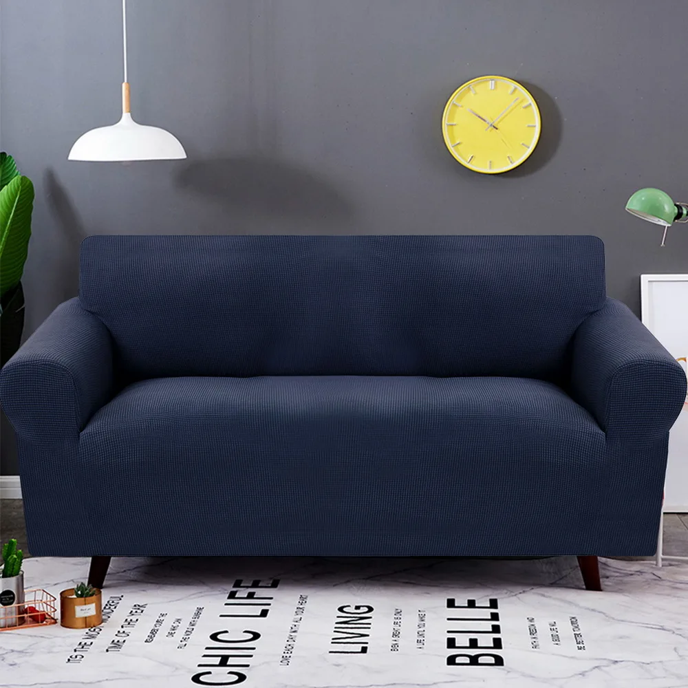 Трикотажное растягивающееся покрытие для дивана гостиной 1/2/3/Seat спандекс