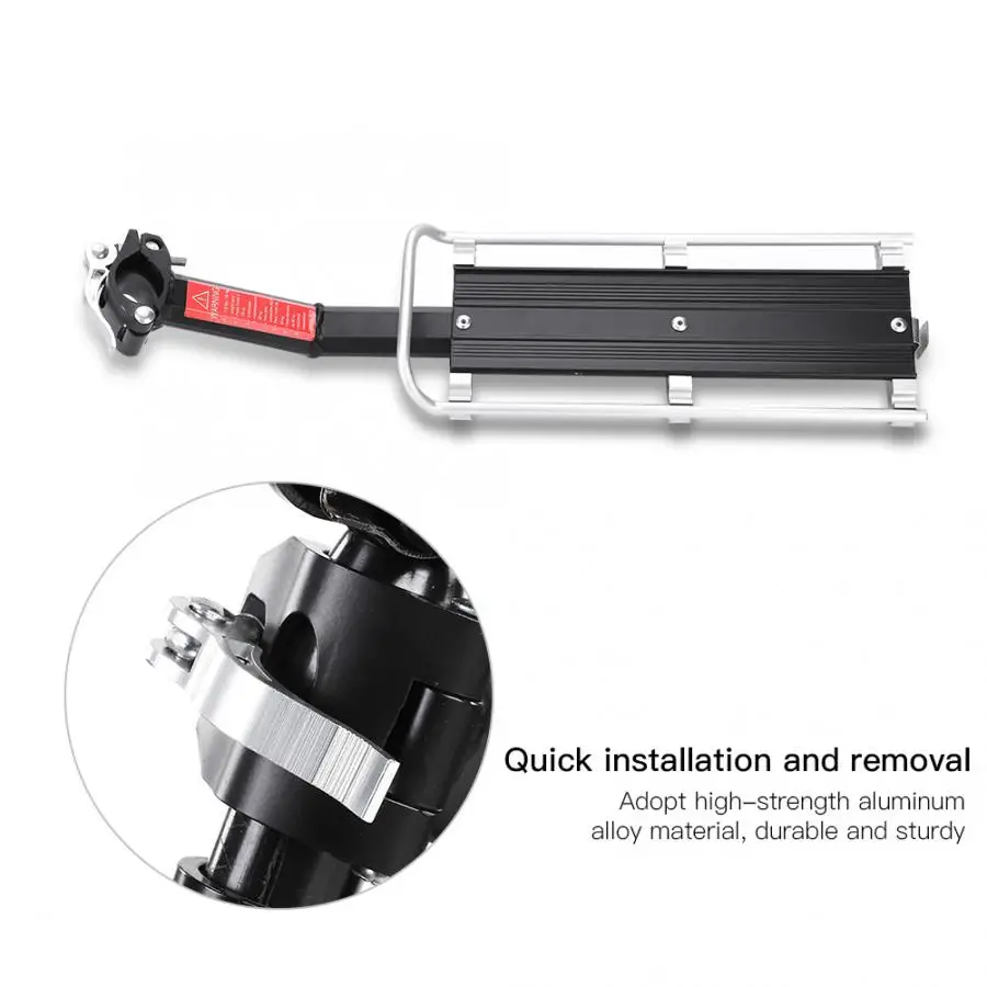 Bike rack capaciblity Bicycle Quick Release Luggage cargo Seat Post Carrier Rear Rack Fender bicycle accessories Racks | Спорт и