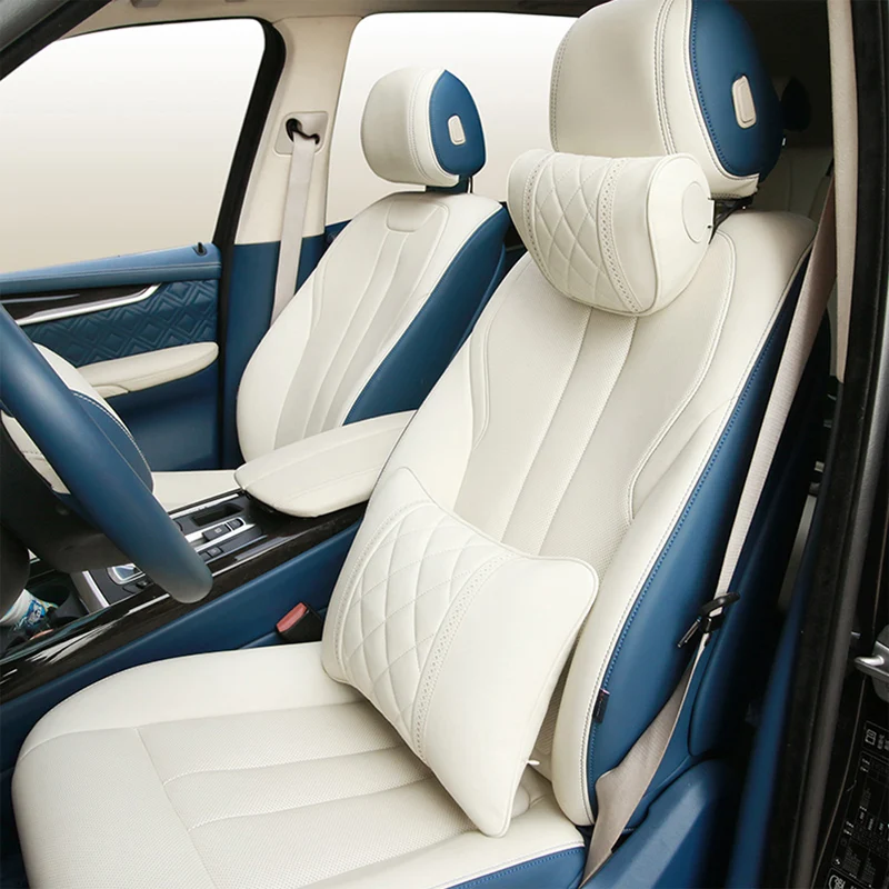 Подголовник для Mercedes Maybach S-Class роскошный Автомобильный подголовник из кожи наппа